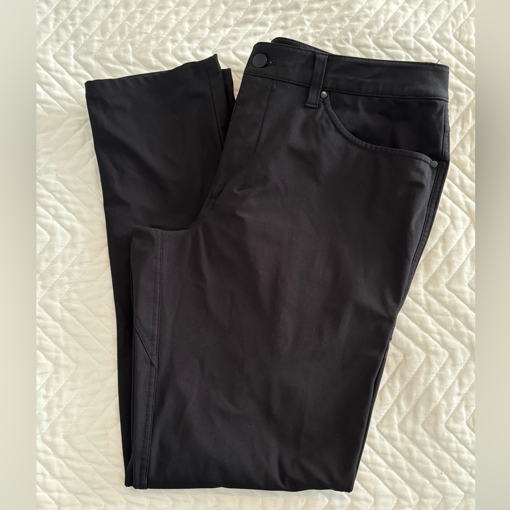 Lululemon ABC Pant Slim *Warpstreme Black 34x31